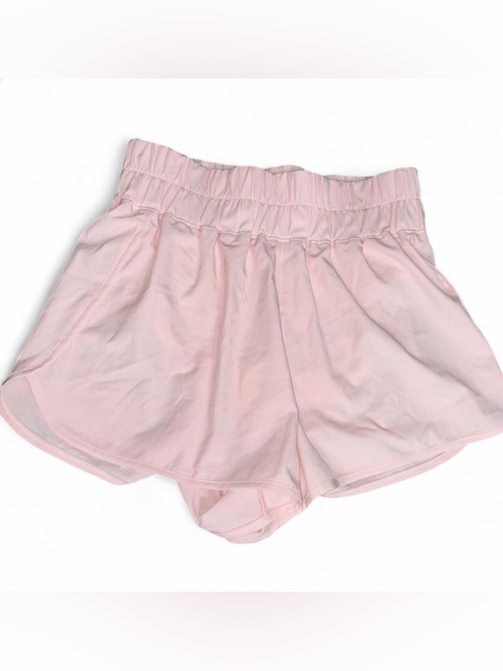 Yogalicious Soft Pale Pink Tank & Shorts Set - Picture 3 of 3